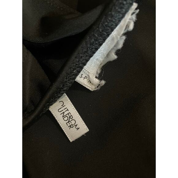 Urban Outfitters OUT FROM UNDER Cutout One Piece Swimsuit in Black Size Small S - Picture 3 of 3